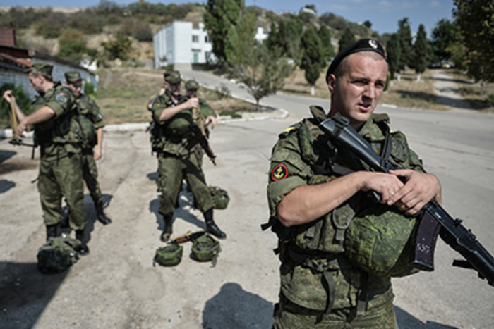 Морпехи-черноморцы награждены за охрану авиабазы в Сирии
