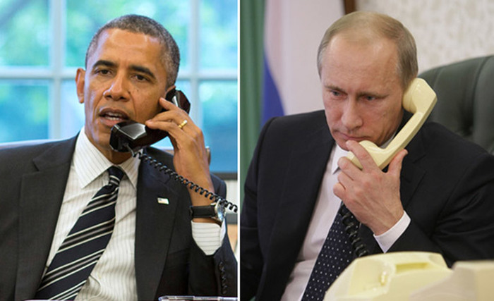 Путин и Обама поговорили о Сирии и Украине