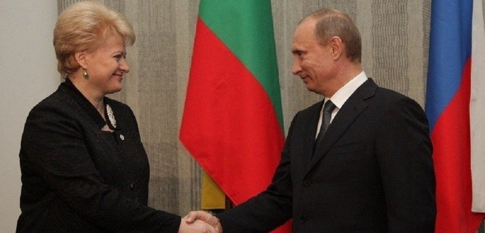 Песков: Путин ничего не требовал от Грибаускайте