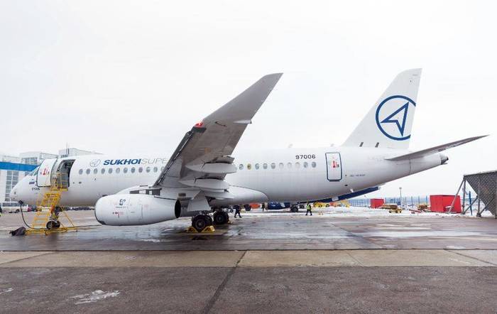 Россия представила миру обновленный Sukhoi Superjet-100