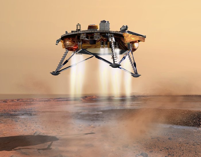 Ракета с зондом InSight вылетела к Марсу