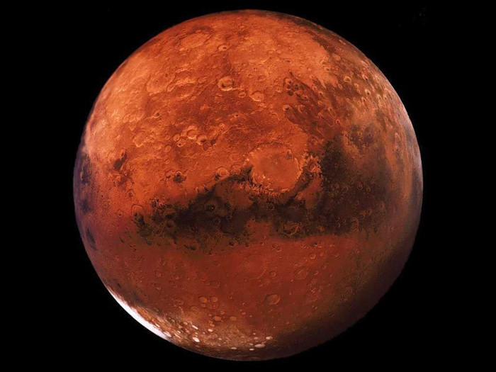 Остатки высохших озер нашли на равнине Эладды на Марсе