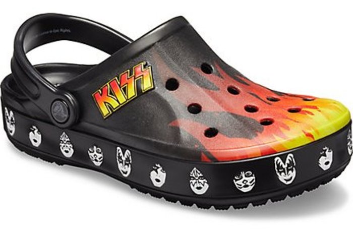 Crocs выпустил обувь с группой Kiss