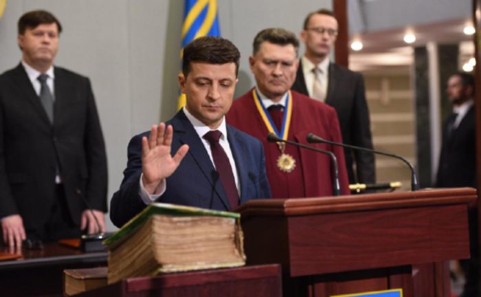 Украинские СМИ обнародовали план инаугурации Зеленского