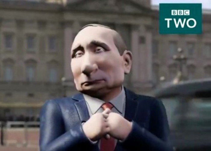 Шарж на Путина будет вести передачу на BBC