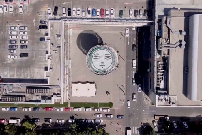 Пермский художник Sad Face украсил башню в Краснодаре