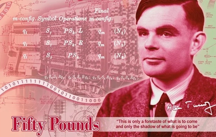 Британцы решили увековечить Тьюринга на банкноте в 50 фунтов