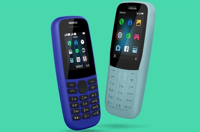 Nokia выпустила два бюджетных кнопочных телефона
