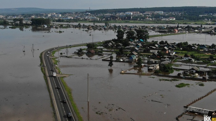 Иркутскому Тулуну грозит новое наводнение