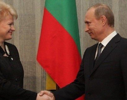 Песков: Путин ничего не требовал от Грибаускайте