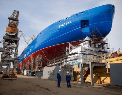 Путин: новый атомный ледокол "Сибирь" поможет экономике России