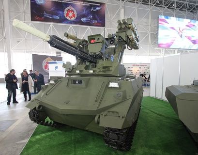 Россия опережает мир в военной робототехнике 