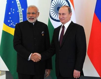 Путин и Моди подтвердили настрой на развитие стратегического партнерства