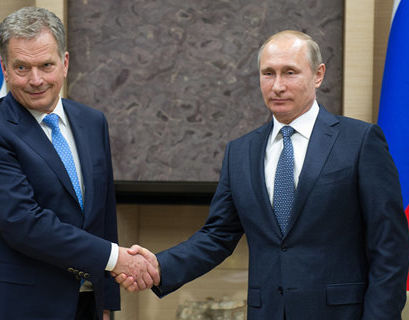 Путин поздравил Ниинисте с переизбранием президентом Финляндии