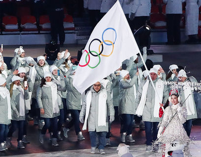Российским спортсменам запретили на закрытии ОИ поднять флаг России