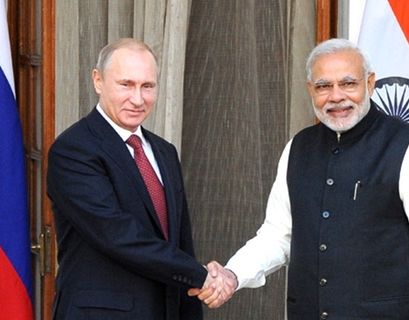 Путин обсудил с премьером Индии развитие сотрудничества