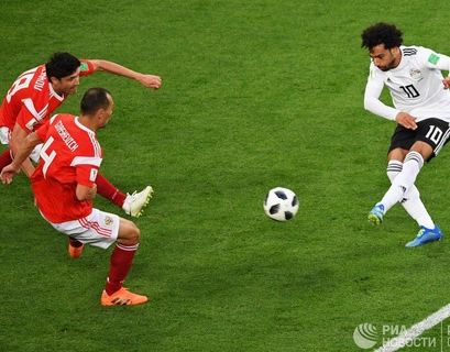 Сборная России обыграла Египет на ЧМ-2018