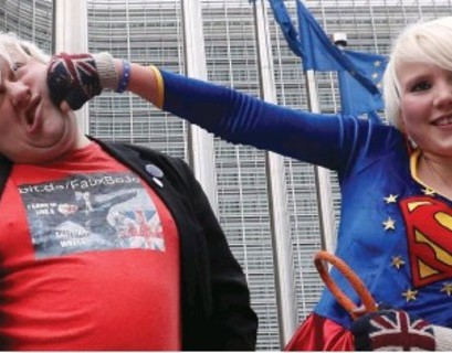 Supergirl попыталась спасти ЕС от Brexit