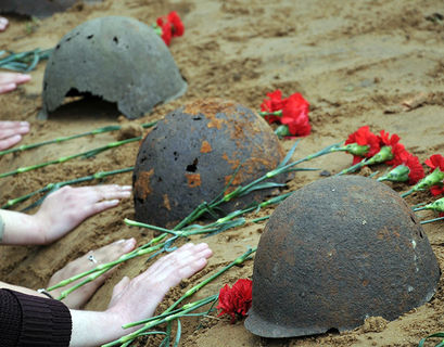 Латвийские поисковики нашли останки солдат, павших в Первой мировой войне