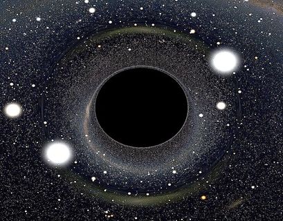 В центре Галактики обнаружилась "блуждающая" черная дыра