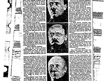 Обнародованы документа ФБР о "бегстве" Гитлера в Аргентину
