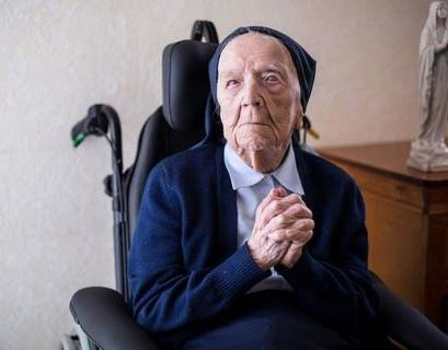 115-летняя монахиня из Франции стала самой пожилой жительницей Европы