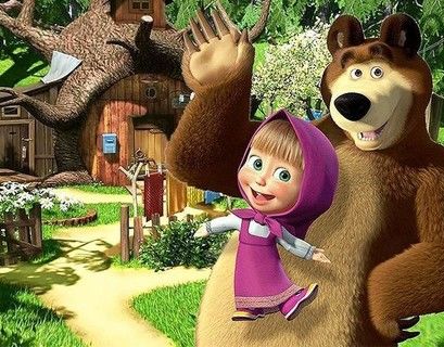 Мультсериал "Маша и Медведь" вошел в ТОП-5 самых востребованных в мире