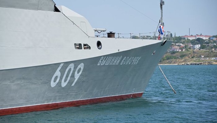 Российская эскадра у берегов Сирии усилится "Вышним Волочком" с ракетами "Калибр"