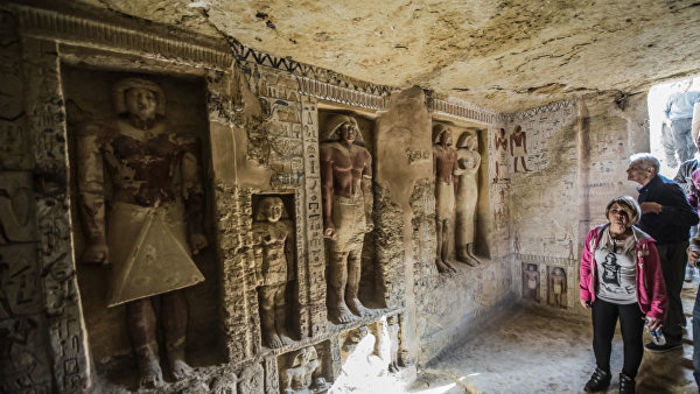 Археологи нашли в Египте нетронутый некрополь 