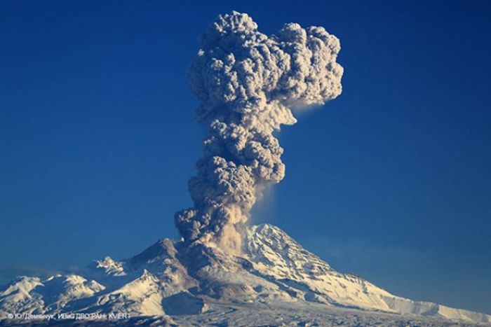 Ожидается извержение вулкана Шивелуч на Камчатке
