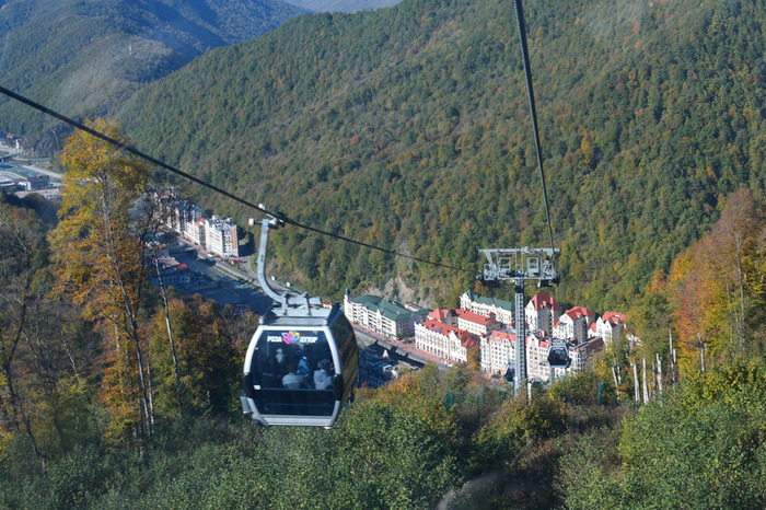  В горах Сочи построят новую канатную дорогу
