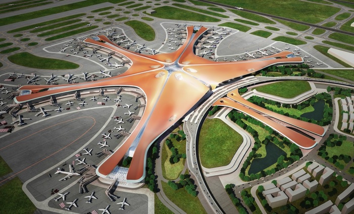 Самый крупный аэропорт в мире построили в Китае