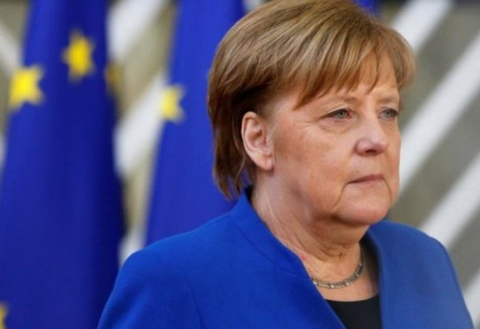 Меркель снова затрясло на официальной встрече