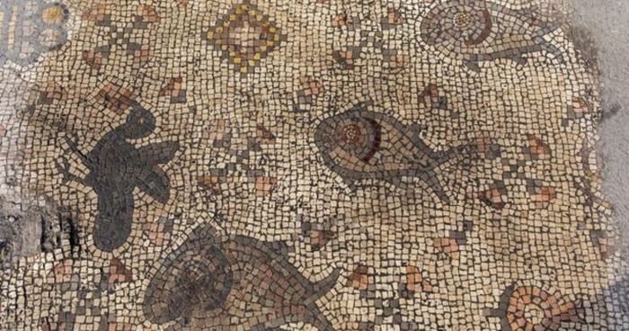 Древняя мозаика с изображением одного из чудес Иисуса обнаружена в Израиле