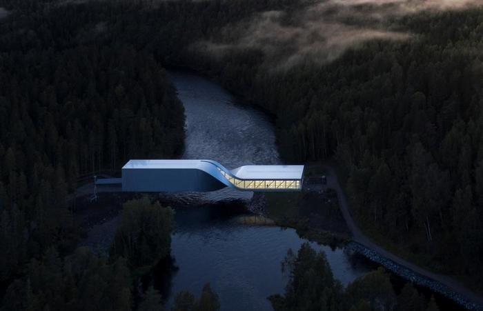 Музей в виде спирального моста открылся в Норвегии