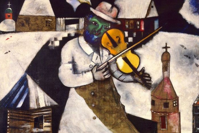  На выставке в Амстердаме появится картина Шагала, которую он написал на русской скатерти