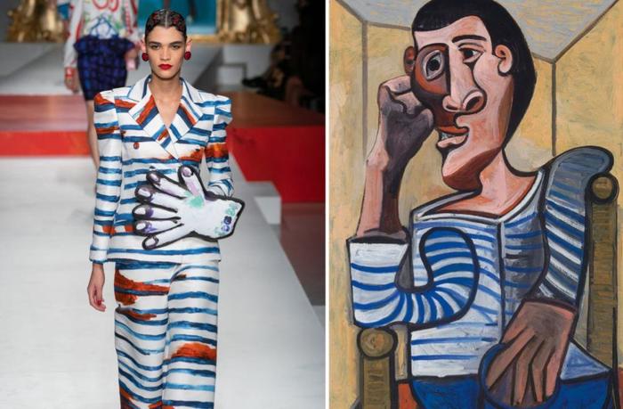 Картины Пикассо вышли на подиум благодаря Moschino