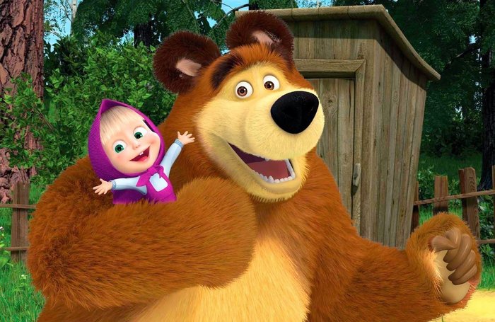 Новый сезон мультфильма "Маша и Медведь" покажет Netflix