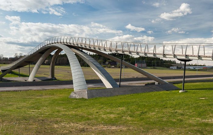 Мост по проекту Леонардо да Винчи возвели ученые в США