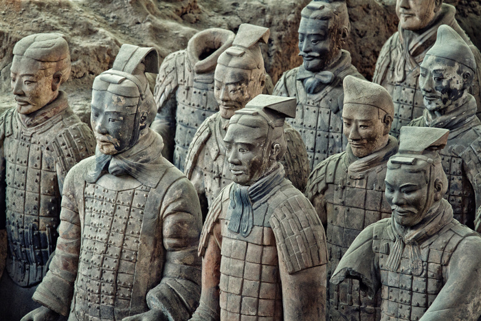 В гробнице Цинь Шихуанди обнаружили 220 новых терракотовых воинов