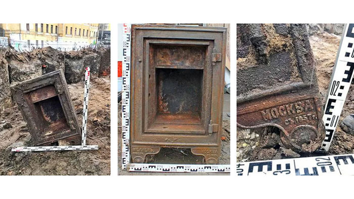 Старинный сейф с необычной историей найден в Москве