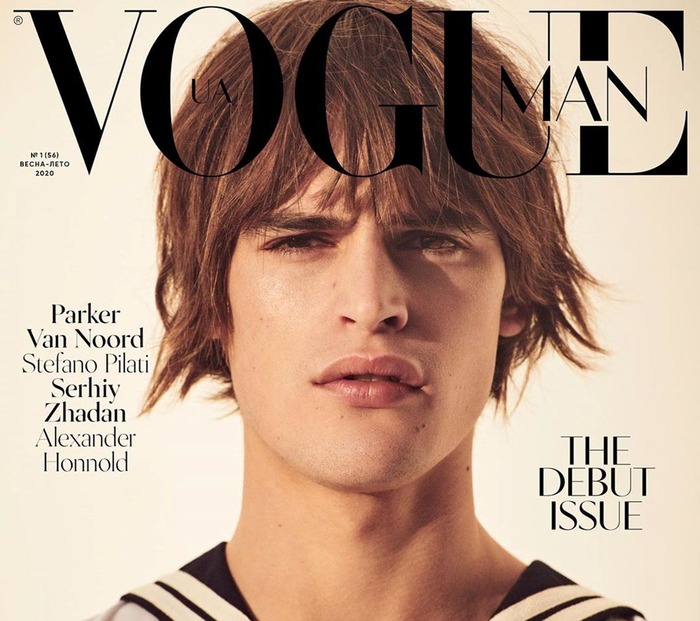 На Украине вышел первый Vogue для мужчин
