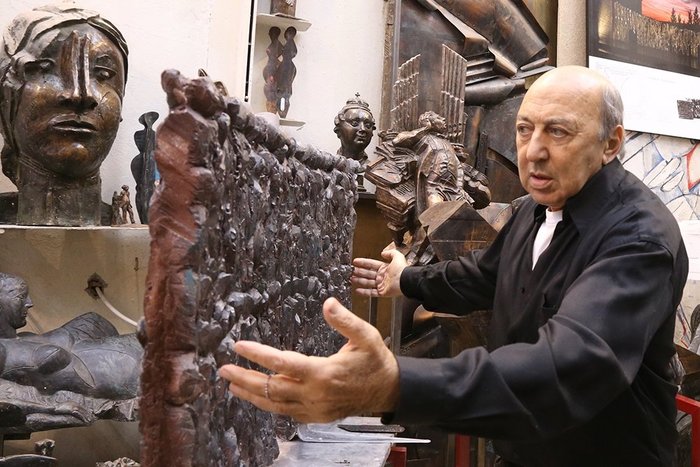 Путин поздравил скульптора Георгия Франгуляна с юбилеем