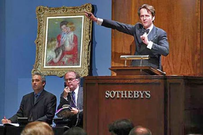 Топ-лотом торгов Sotheby's стала икона Спаса Вседержителя 