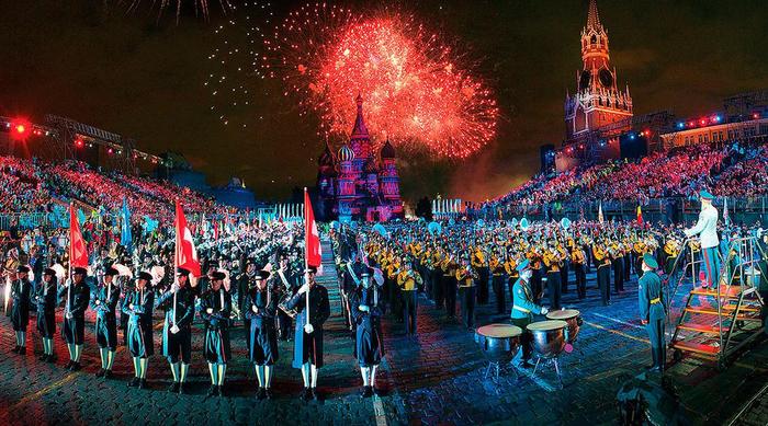 В фестивале "Спасская башня" примут участие только российские военные оркестры
