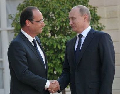 Олланд приезжает к Путину договориться о коалиции против ИГ