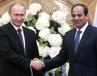 Путин посетит Египет с рабочим визитом 