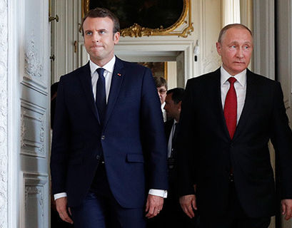 Президенты России и Франции обсудили Сирию