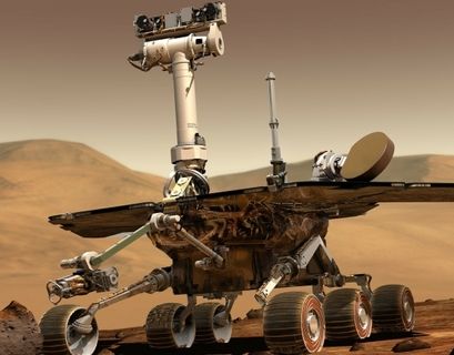 Марсоход Opportunity оказался почти в эпицентре рекордной песчаной бури