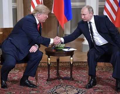 Путин и Трамп провели встречу в Хельсинки 